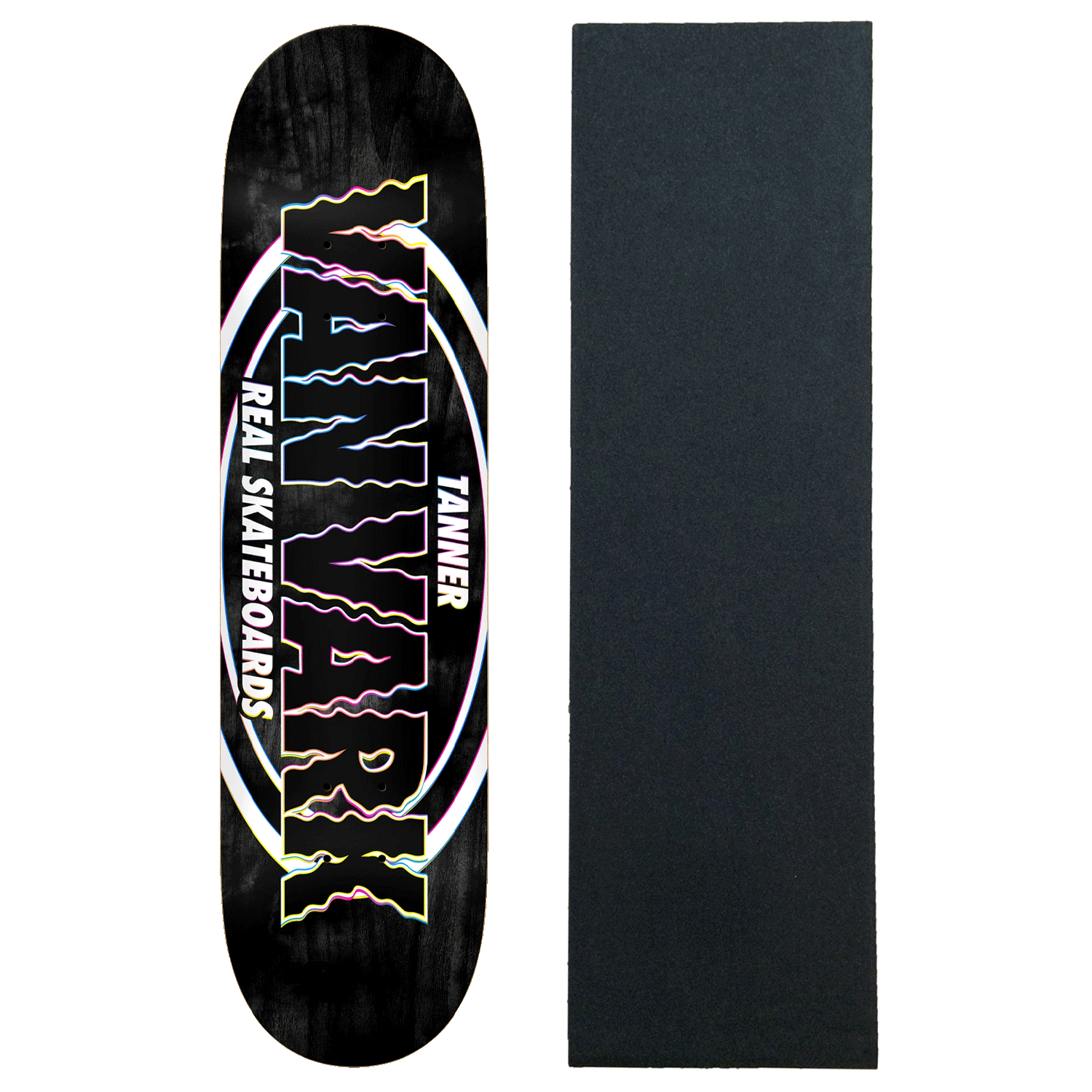 Real Skateboard Deck Tanner New Pro Oval 8.38