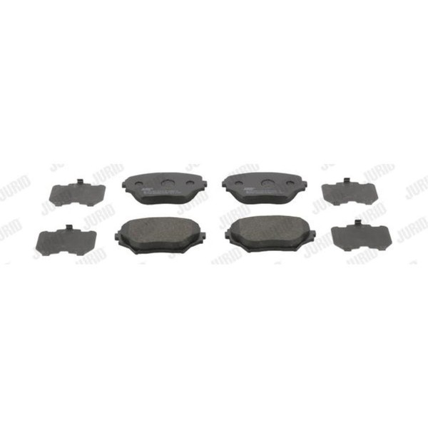 Jurid BremsbeläGe Bremsbelegsatz Vorne System Akebono FüR Toyota Rav 4-image