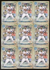 (9) 2020 Topps Gypsy Queen YORDAN ALVAREZ Lot of 9 Cards HOUSTON ASTROS #137 RC