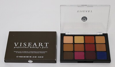 VISEART 12 Shade Professional Eye Shadow Palette VPE14 Neutral Mattes Milieu