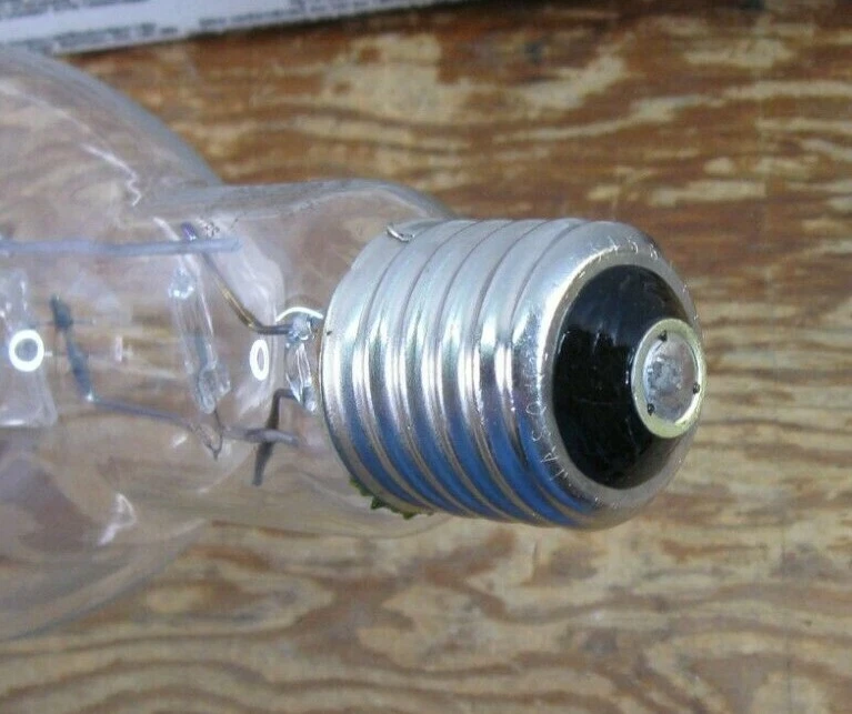 Lot of 2- Philips 400W MS400/BU Metal Halide Light Bulb lot of 2 clear - Image 3 of 4