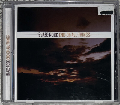End Of All Things By Blaze Rock (CD, 2004) RARE Arizona G-Rap New Sealed