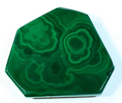 143 CT NATURAL FLOWER PLUME FIRE MALACHITE POLISH TILE UNTREATED GEMSTONE MK-209