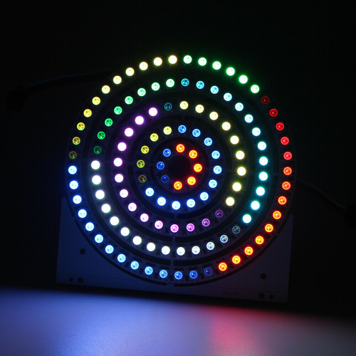 5V 5050 RGB WS2812B WS2812 Circle Digital Matrix led Pixel module light Pixels - Picture 2 of 22