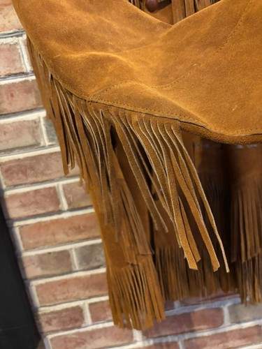 Pioneer Wear Leder Größe 40 Herren Western Mantel Fransen Sully Yellowstone - Bild 4 von 12