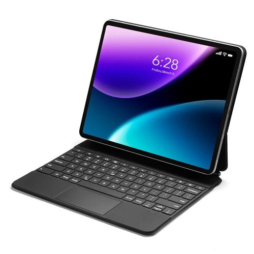 For Apple iPad Pro 13" / 11" 2024 Tough On Magnetic Keyboard Case with Trackpad - Picture 15 of 15
