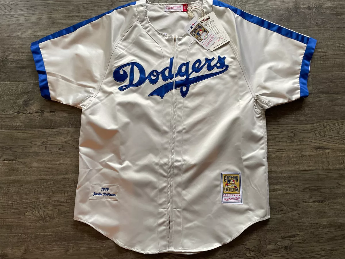 Men's Mitchell & Ness Jackie Robinson Authentic 1949 Brooklyn