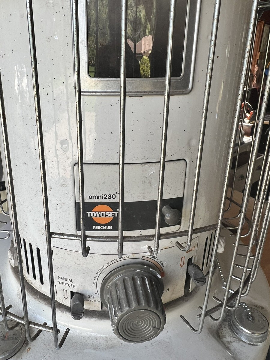 Toyotomi Kerosene Heater Toyoset Omni 230 Type D Kero-Sun 23,000 BTU.  TESTED | eBay