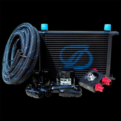 für Subaru WRX STI VAB EJ20 (Turbo) 25 Reihen Ölkühler Thermostat Kit + HKS F...