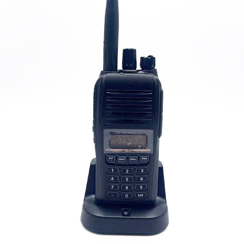 IC-T10 Standard Version 5W 5KM Walkie Talkie Dual Band Waterproof