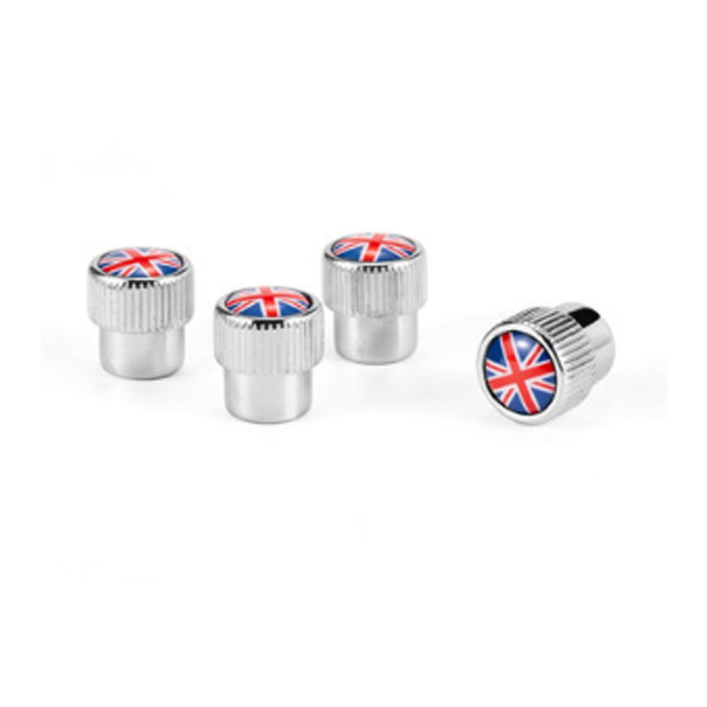 4PCS Chrome Car Tire Wheel Valve Stem Cover Caps For All M N Cooper ONE