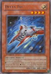 Delta Tri - TSHD-EN030 - Rare - 1st Edition x3 - Lightly Played