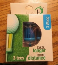 11 Boxes of Golf Driver, BrushT, Last Longer More Distance Pride Golf Tee Co NIB