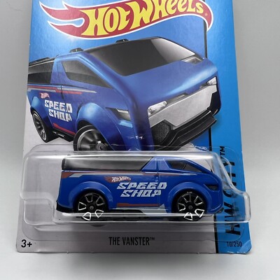 Hot Wheels New For 2014 HW City Works #10 The Vanster Blue w/ TRAP5s Speed Shop