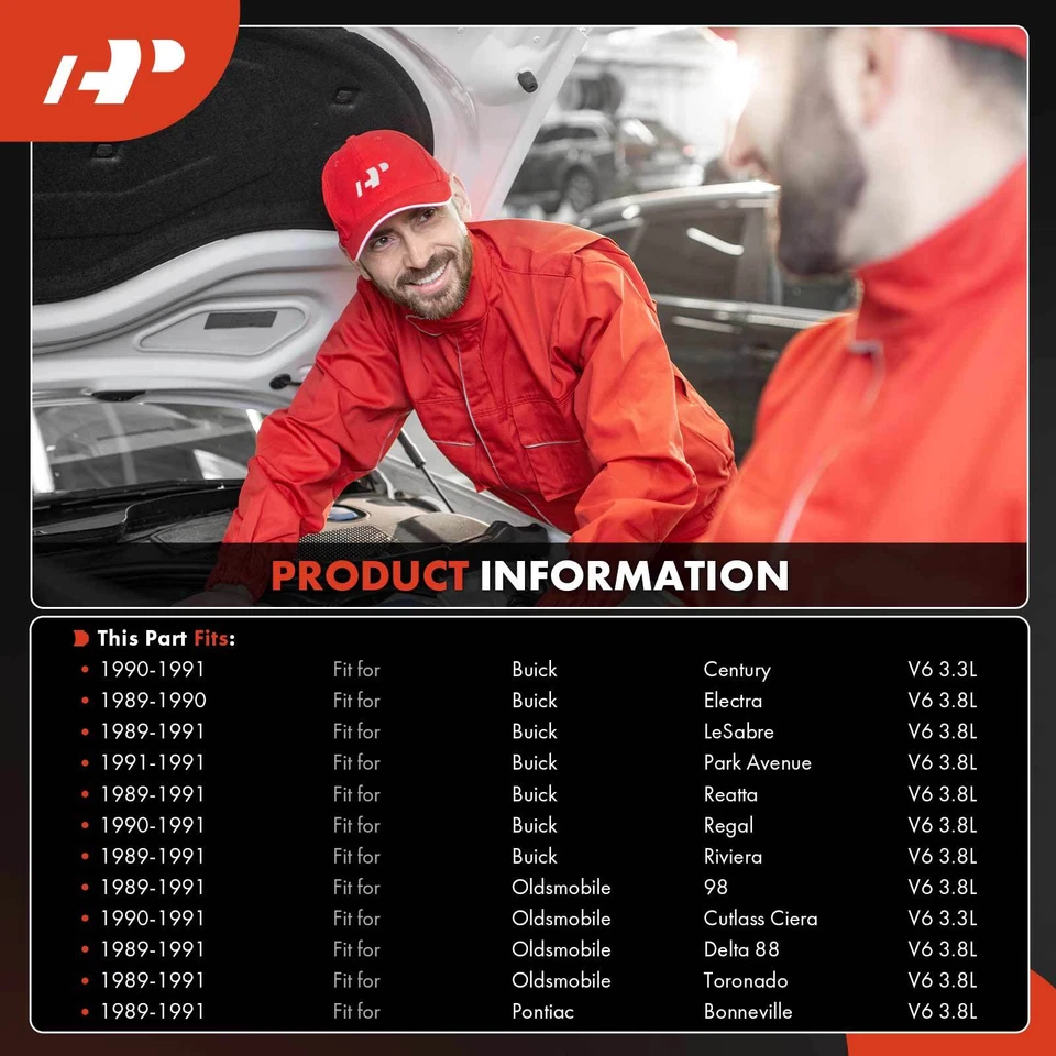 Compresor de aire acondicionado con 6 ranuras para Buick Regal Oldsmobile Delta 88 Pontiac Bonneville Foto 2 de 4