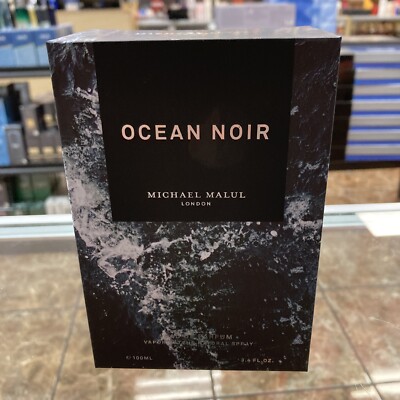 Ocean Noir by Michael Malul London, 3.4 Oz Eau De Parfum For Man New In Box