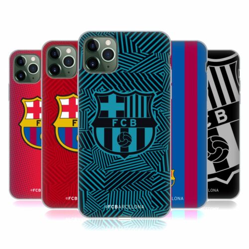 OFFICIAL FC BARCELONA COAT OF ARMS SOFT GEL CASE FOR APPLE iPHONE PHONES - Picture 1 of 13