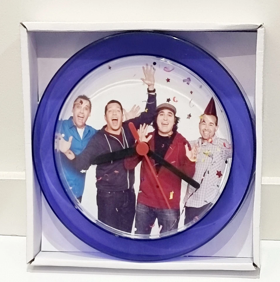 Impractical Jokers 7" Purple Novelty Wall/Desk Clock New. Sal,Joe Gatto, Q, Murr