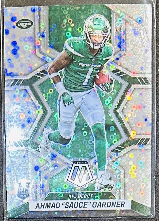 RARE💎AHMAD GARDNER💎SILVER NO HUDDLE ROOKIE💎2022 Mosaic #289 DISCO VARIATION