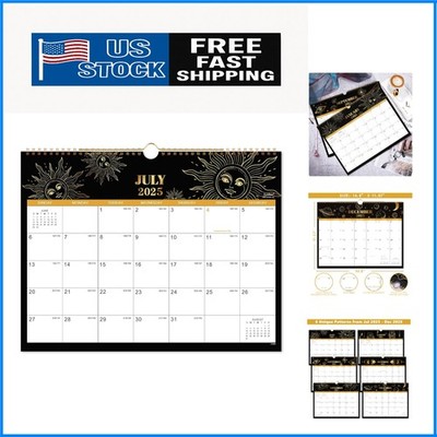 Dual-Purpose 2025-2026 Wall Calendar - Beautiful Design & Functional Notes Space