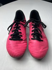 Nike Jr. Tiempo Legend 10 Club FG Kids Soccer Rubber Cleat Racer Pink Y 5.5