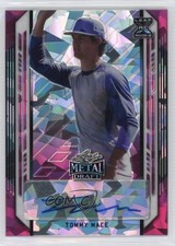 2021 Leaf Metal Draft Pink Crystals 7/7 Tommy Mace #BA-TM2 Auto nd3