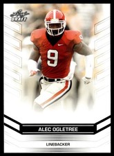 2013 Leaf Draft Alec Ogletree Georgia Bulldogs #80