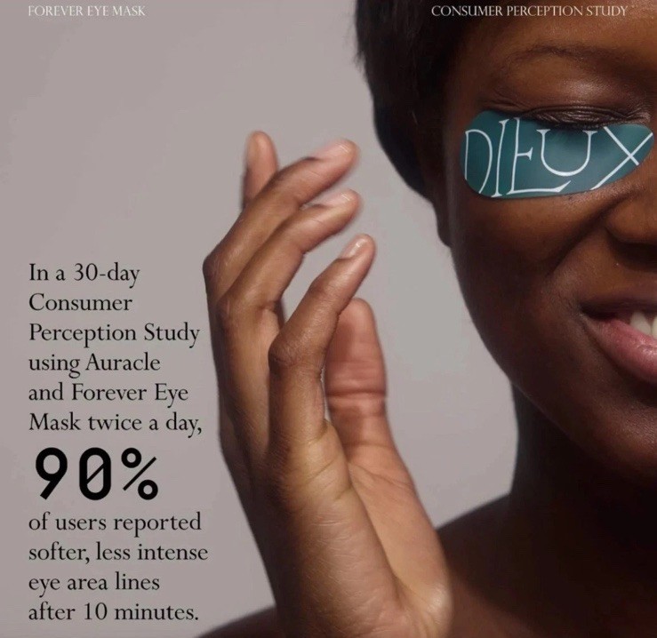 Dieux Forever Eye Mask Eye Reviver Mask 0.5 oz