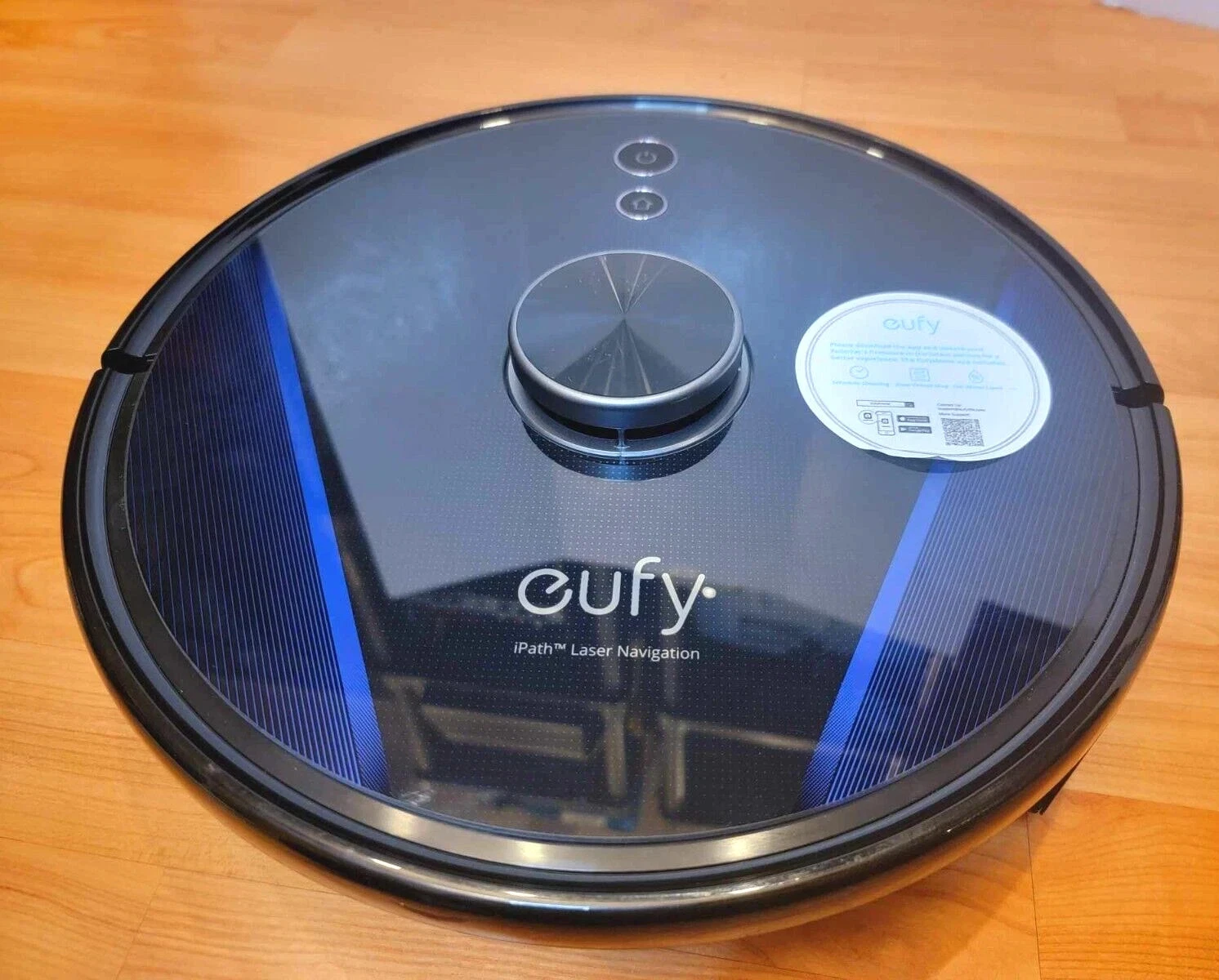 *WORKS READ* EUFY ROBOVAC LR30 HYBRID+ ROBOT VACUUM & MOP 2 in 1 3000 PA CLEANER