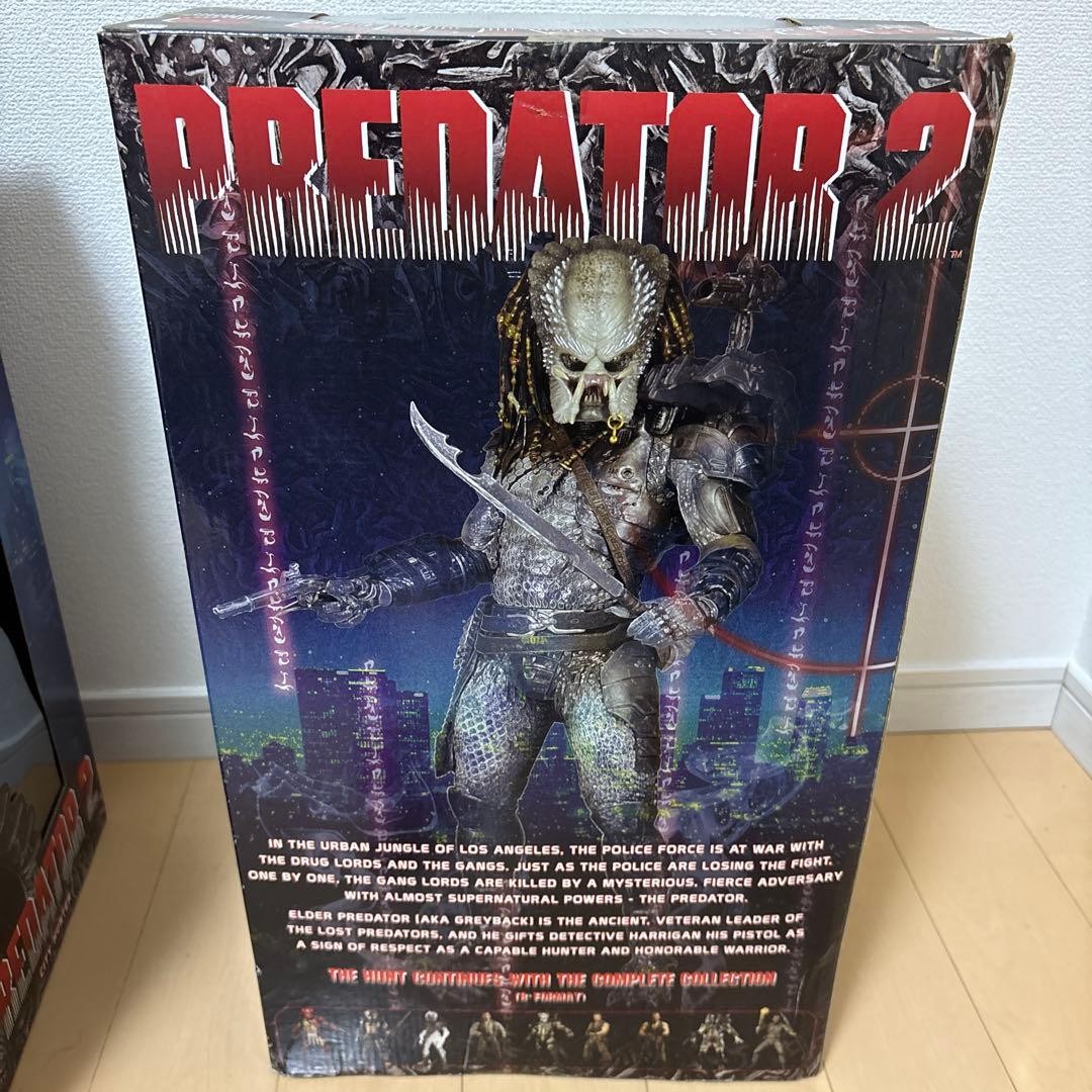 NECA Predator 1/4 Scale Figure Set Big Red, City Hunter & Elder