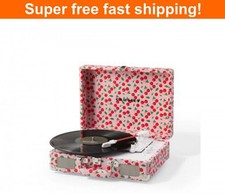 Crosley CR8005F Cruiser Plus Bluetooth In/Out Record Player Retro Cherry -NEW