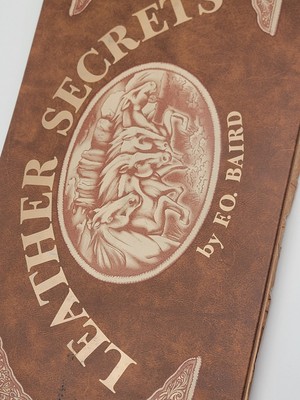Rate Leather Secrets By F.O. Baird-Vintage 1976 Leather Crafte's