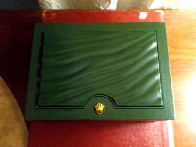 Rolex Green Wave Watch Case-Excellent-Jeweler's Estate