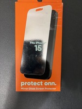 Protect Onn Privacy Glass Screen Protector for iPhone 15