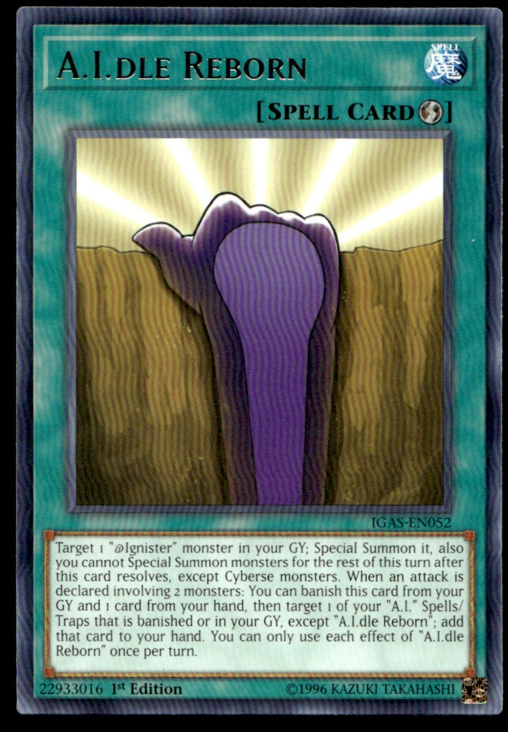 A.I.dle Reborn Ignition Assault IGAS-EN052 MP YuGiOh TCG