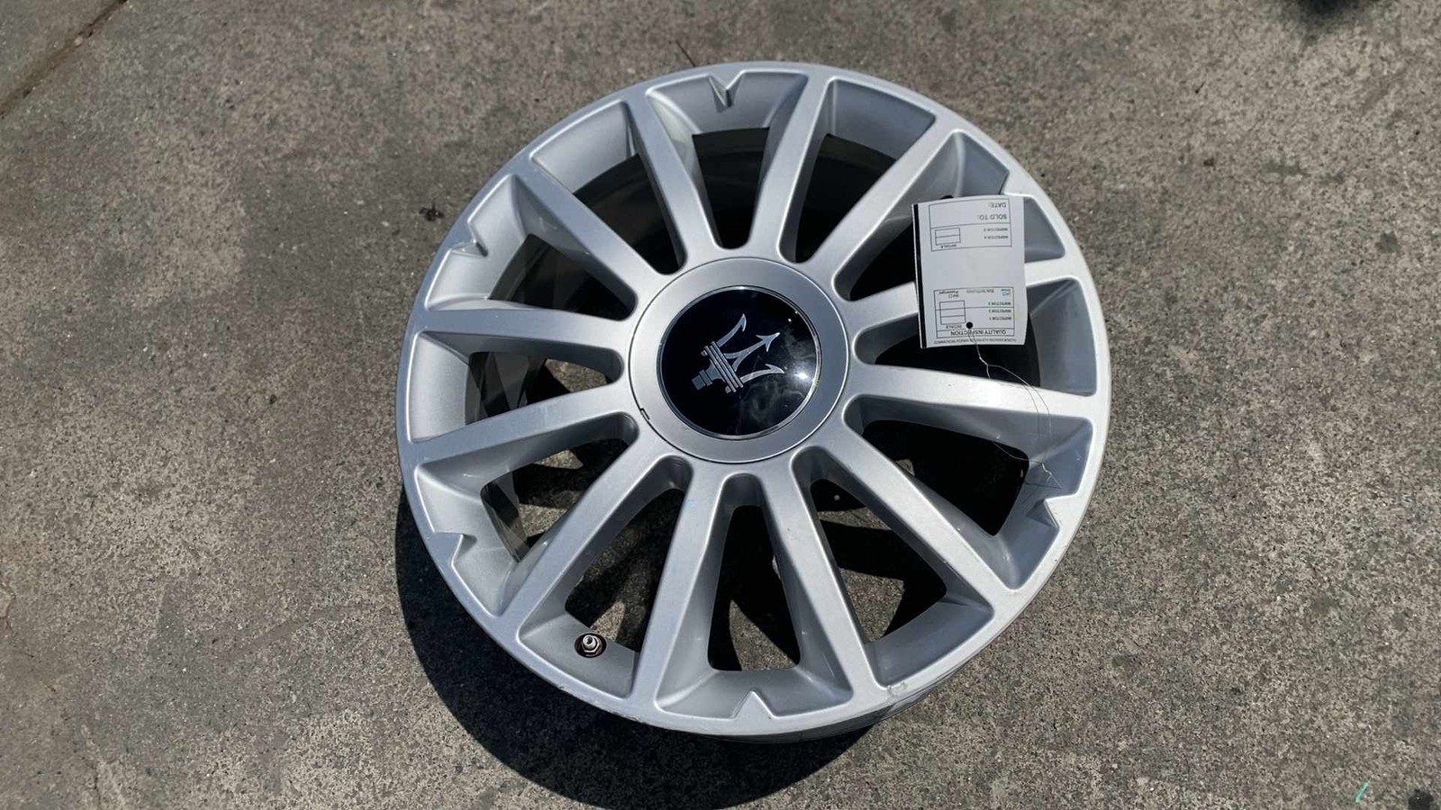 ⭕ 2014 2015 2016 Maserati Ghibli Wheel Rim 18" inch 7.5x18H2 ET43 670010977 OEM