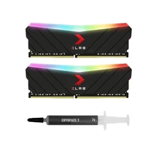 PNY 32GB XLR8 Gaming EPIC-X RGB 3200 MHz Desktop Memory Kit (2 x 16GB) Bundle