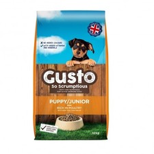 Gusto Complete Puppy/Junior Dry Dog Food - 12kg 3.17 per kilo
