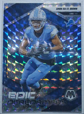 Panini 2025 Mosaic Epic Performers Mosaic Amon-Ra St. Brown #5 Lions NFL