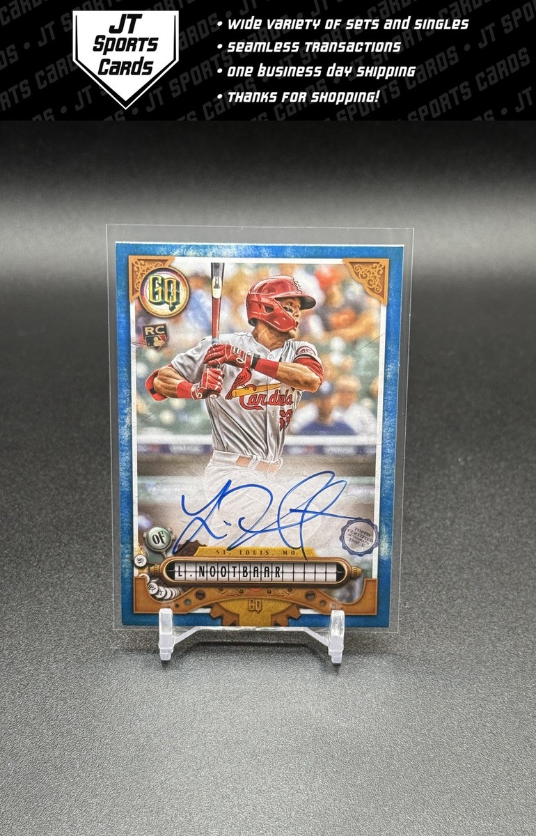 2022 Topps Gypsy Queen Lars Nootbaar GQA-LN RC Blue Auto /150
