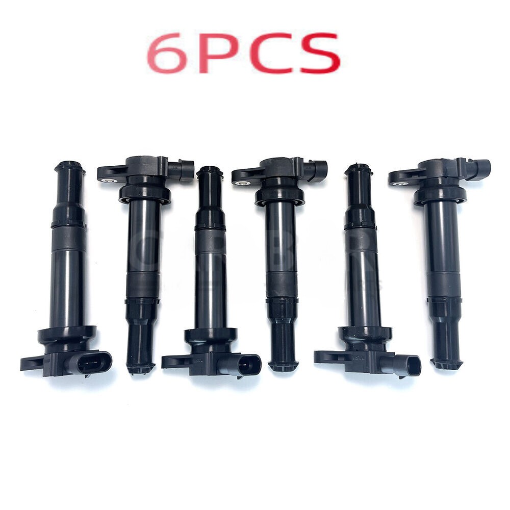 6x Ignition Coil for 06-07 Hyundai Azera Santa Fe Kia Optima 2.7L  273013E100
