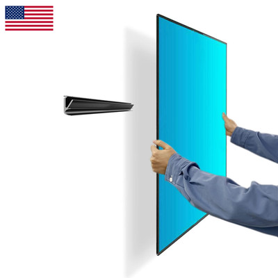 Auoace No Stud Tv Wall Mount Drywall Studless Tv Hanger No Damage No Drill Non