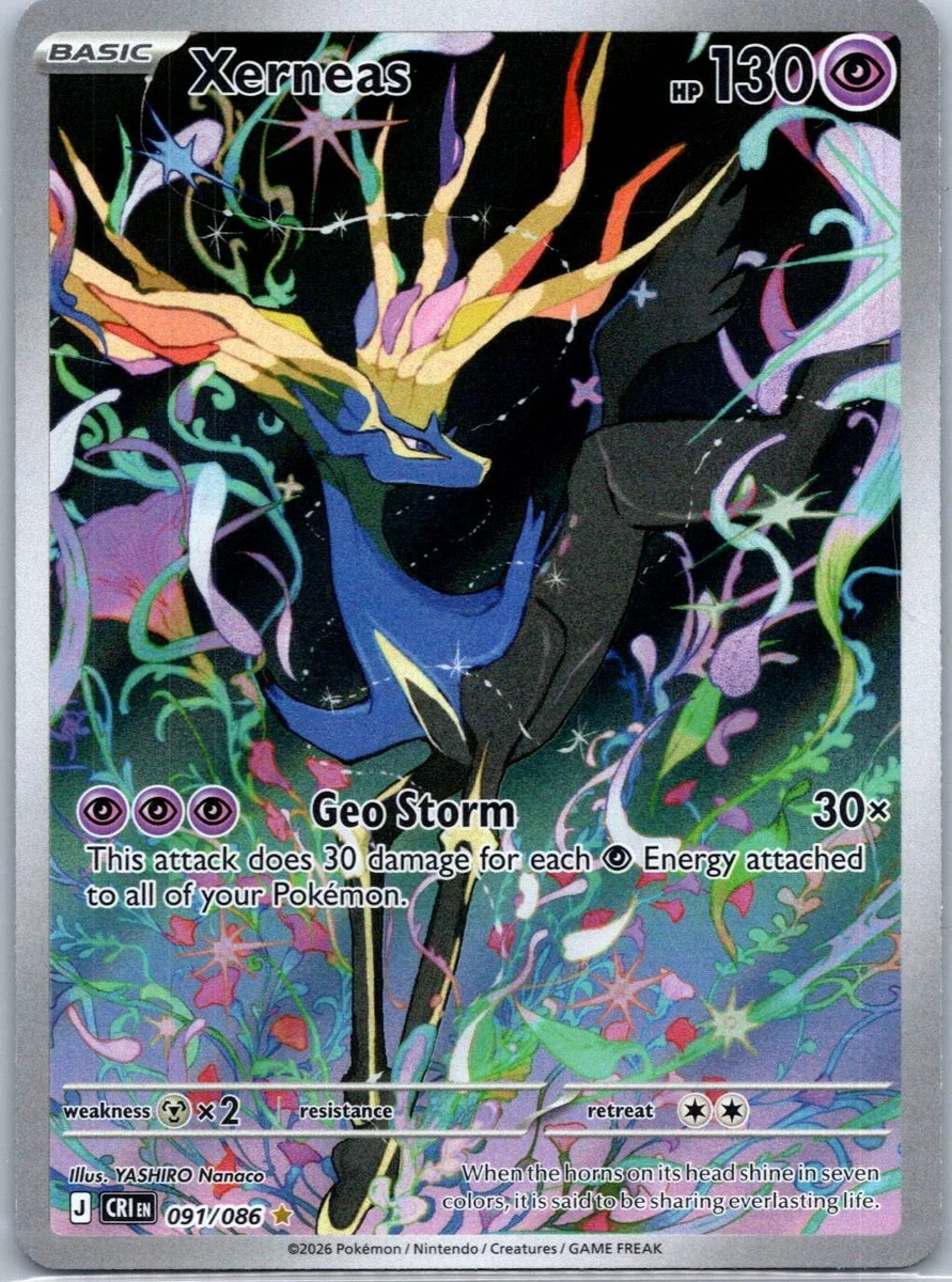 Xerneas 091/086 Me04: Chaos Rising for sale | eBay