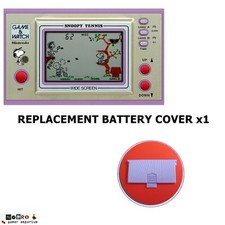 NINTENDO GAME & WATCH SNOOPY TENNIS BATTERY COVER - Replacement