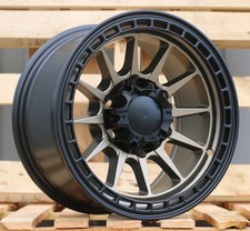 4X 15" OFF ROAD Felgen 6X139,7 BRONZ 8J ET-10 4x4 für 4Runner Hilux Land Cruiser