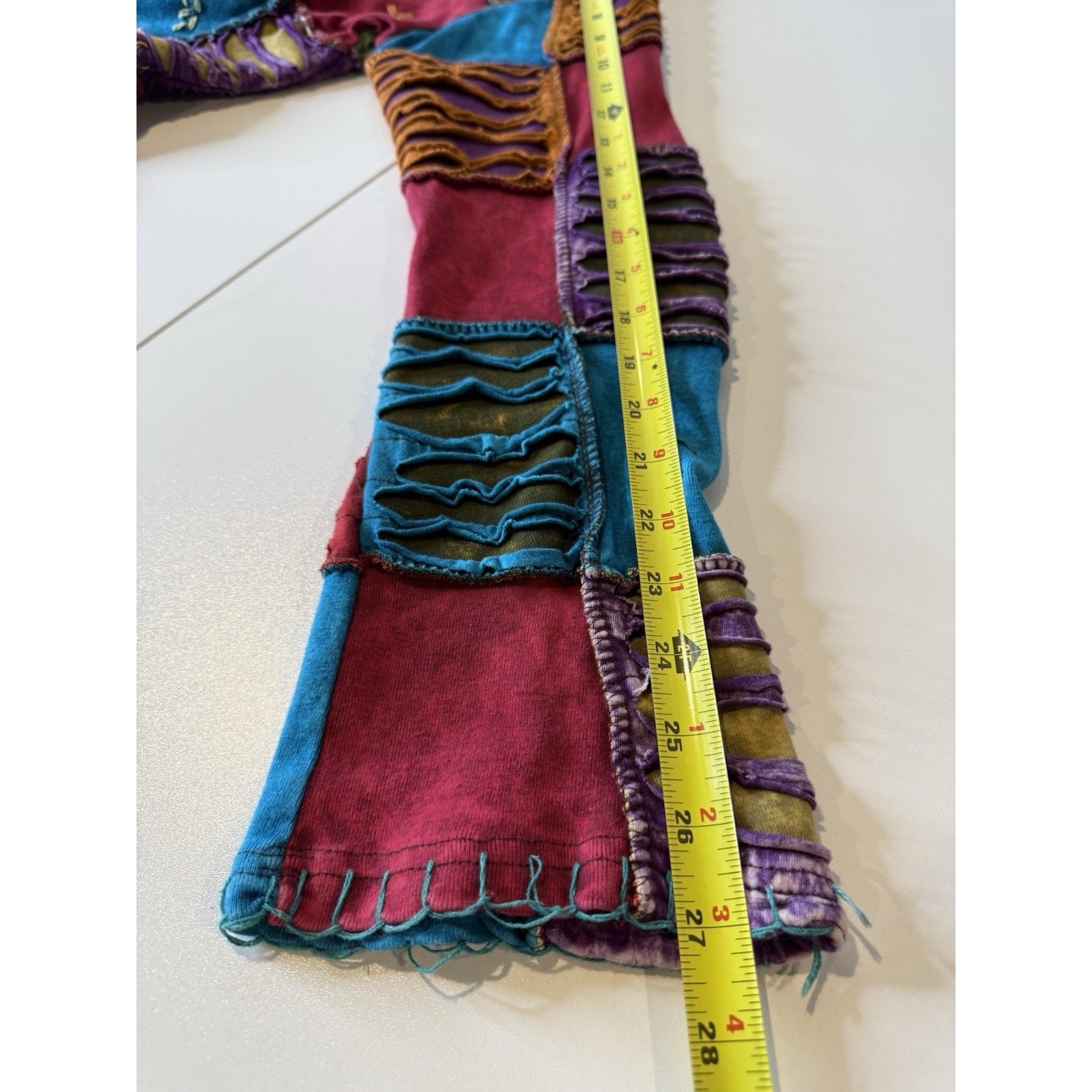 KPC Patchwork Pixie Hoodie Full Zip Jacket Womens… - image 11