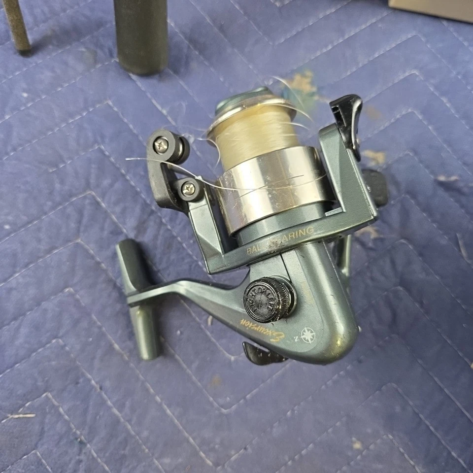 Shakespeare Excursion Travel fishing 66PR 6’6” Spinning Rod Med Action Reel Box - Image 4 of 4