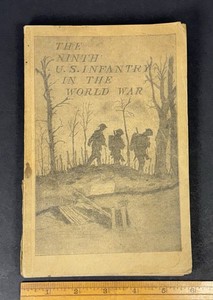 Antique WW1 Book Ninth US Infantry In The World War L H Buchdruckerei J. Meincke