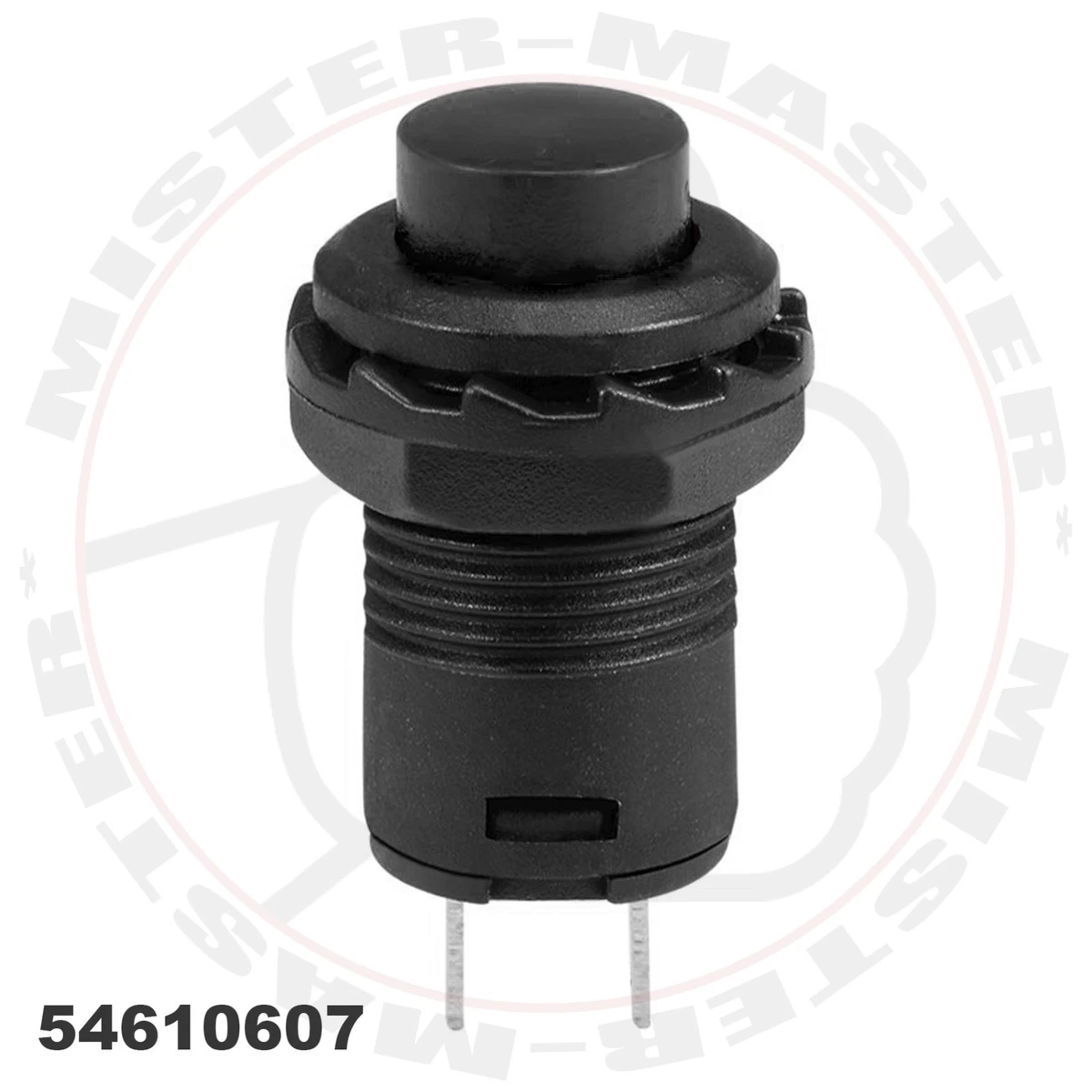 LIGUSTRUM Interruttore a pulsante elettrico industriale HY52 pulsante per interruttore meccanico, 4 pin con luce, 125/250 V, durevole, facile da installare