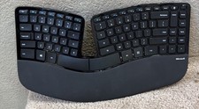Microsoft Sculpt Keyboard, Model 1559, No USB Dongle Free-Ship Tested